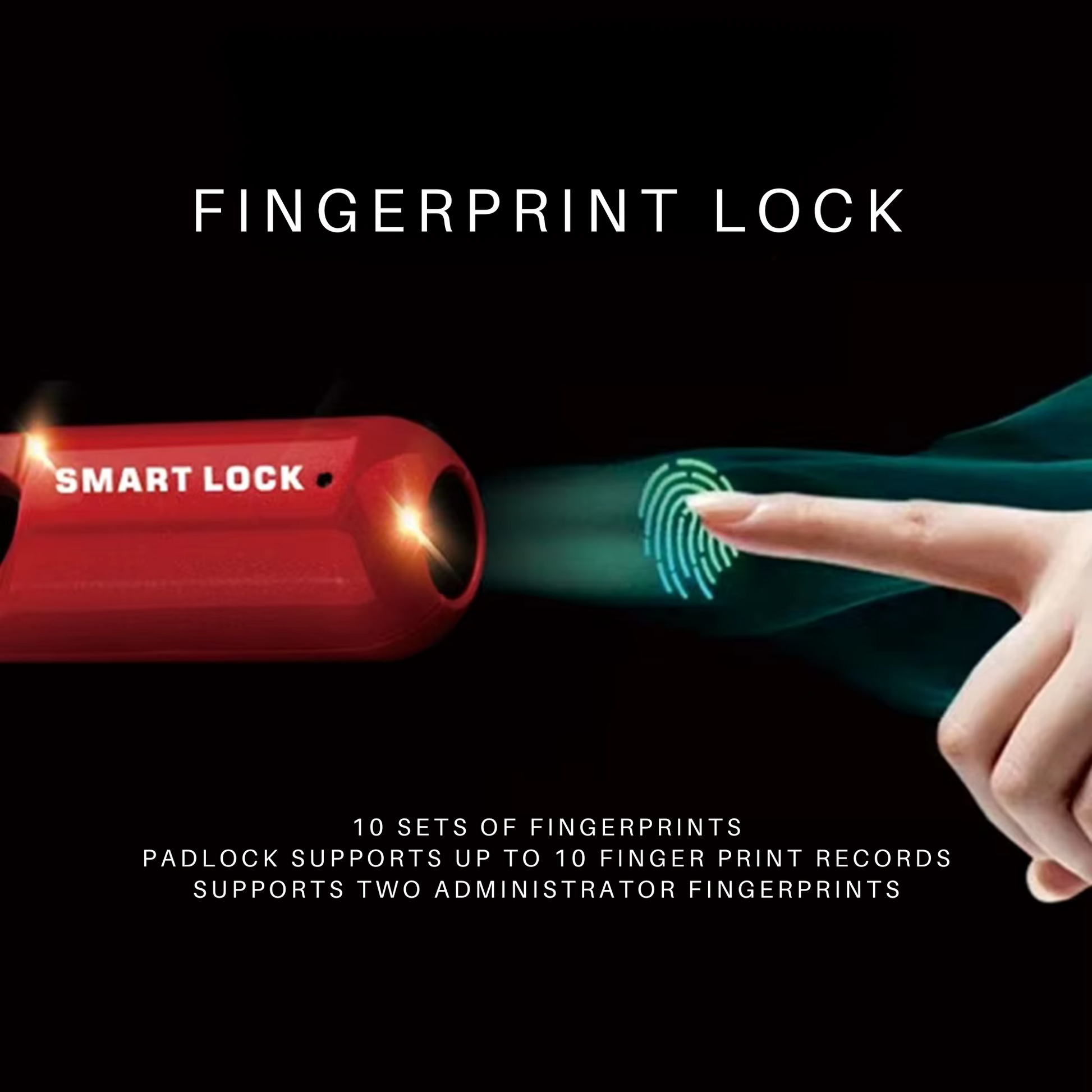 Smart Fingerprint Travel Lock